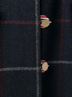 Thom Browne raglan duffle overcoat