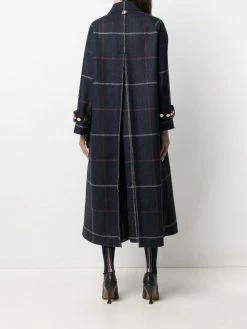 Thom Browne raglan duffle overcoat