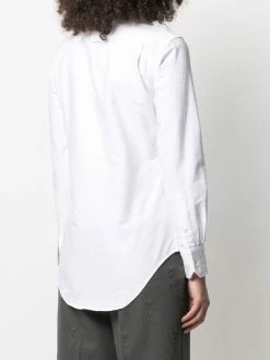 Thom Browne logo-patch shirt