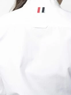 Thom Browne tie-detail cotton shirt