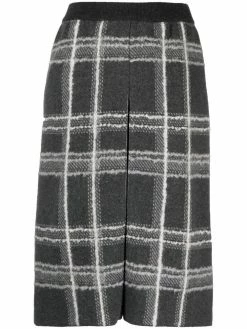 Thom Browne check pattern pencil skirt