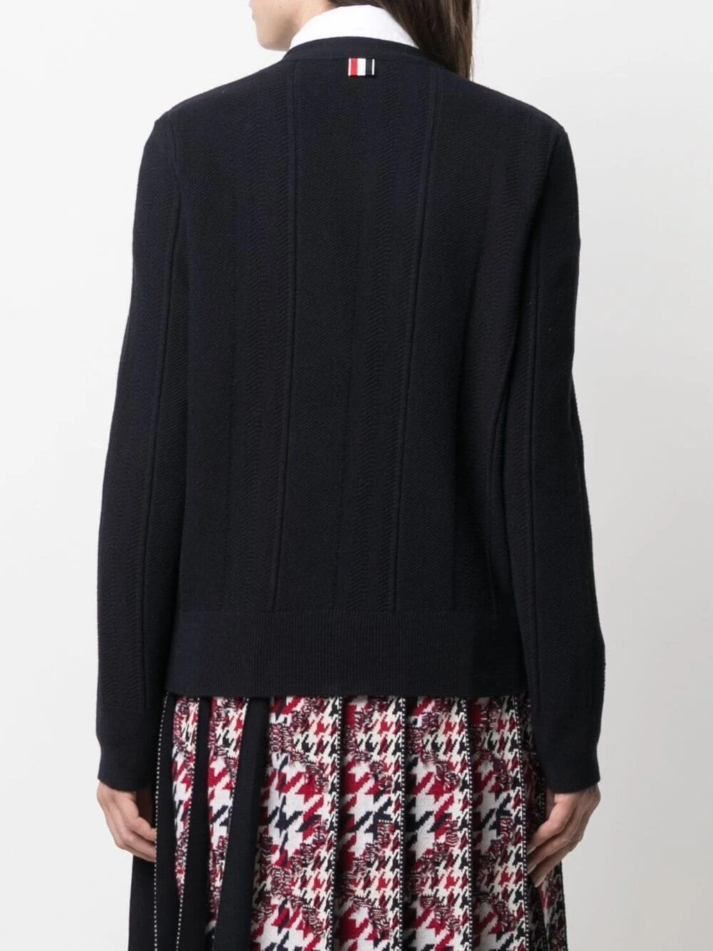 Thom Browne RWB stripe cardigan cardigans of women 4 Thom Browne RWB-stripe cardigan