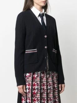 Thom Browne RWB stripe cardigan cardigans of women 7 Thom Browne RWB-stripe cardigan