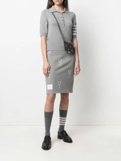 Thom Browne Mrs. Thom icon polo shirt
