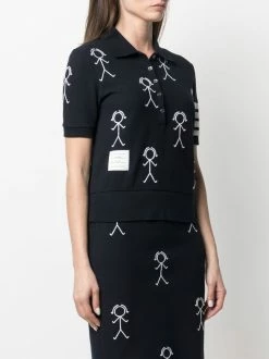 Thom Browne Mrs Thom icon polo shirt