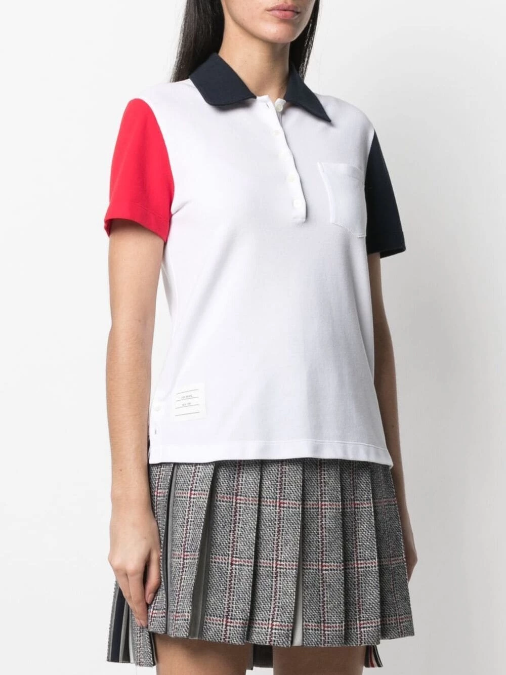Thom Browne RWB polo shirt polo tops of women 3 Thom Browne RWB polo shirt