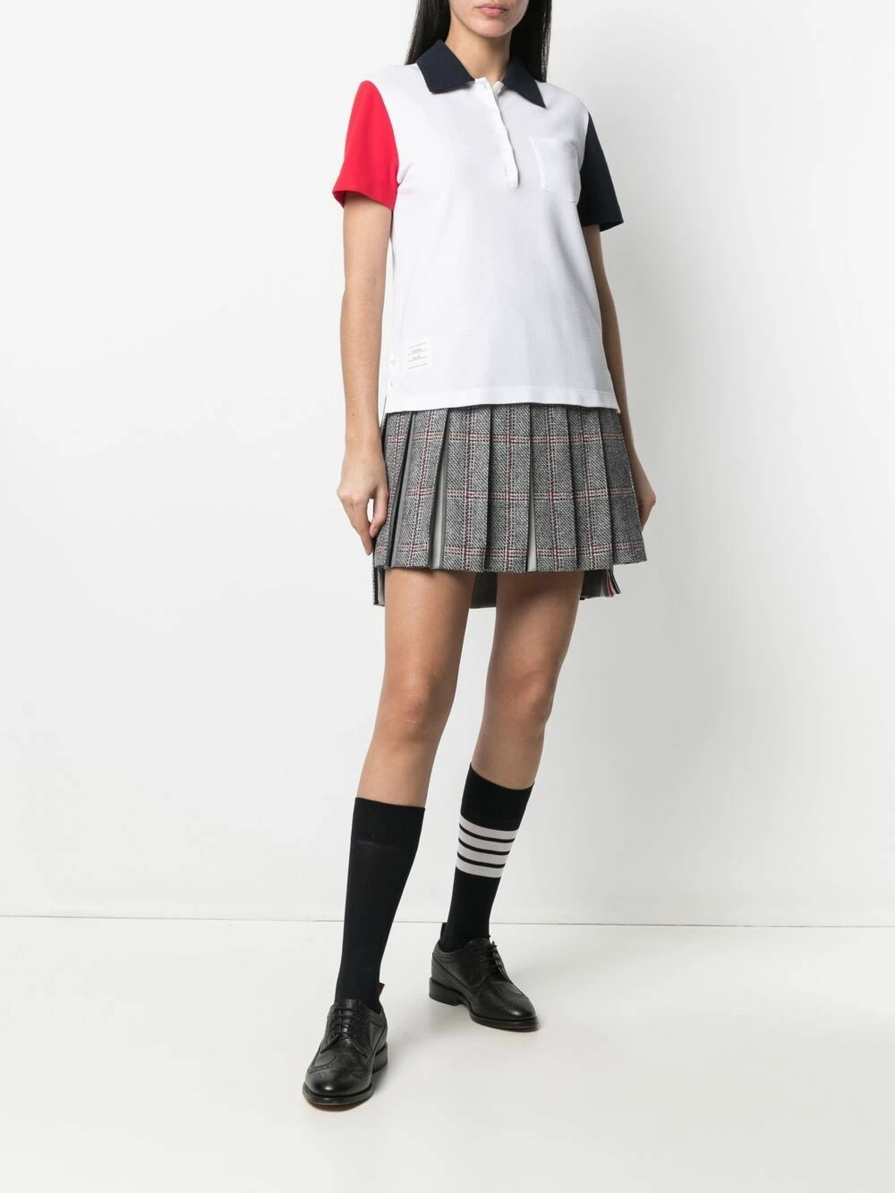 Thom Browne RWB polo shirt polo tops of women 2 Thom Browne RWB polo shirt