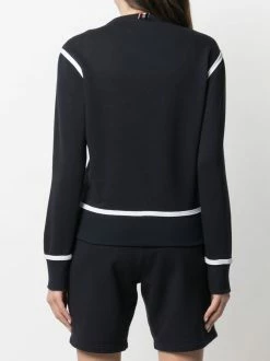Thom Browne RWB-stripe performance sweatshirt