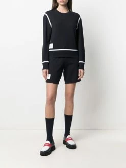 Thom Browne RWB-stripe performance sweatshirt
