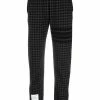 Thom Browne check-jacquard track pants