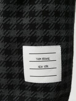 Thom Browne check-jacquard track pants