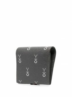 Thom Browne shoulder strap bi-fold wallet