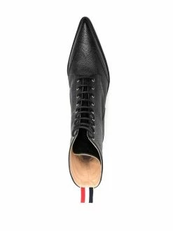 Thom Browne Lace up wingtip ankle 50mm booties boots of women 7 Thom Browne lace-up wingtip ankle 50mm booties