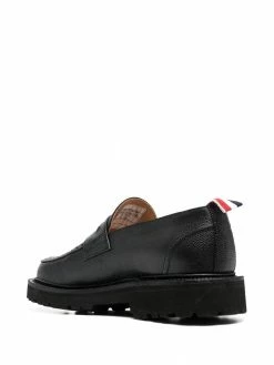 Thom Browne pebbled penny loafers