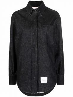 Thom Browne oversized wool shirt jacket