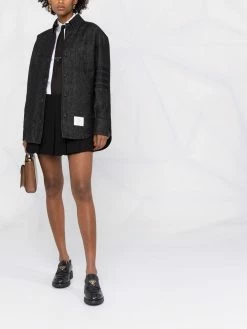 Thom Browne oversized wool shirt jacket