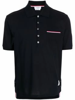 Thom Browne RWB stripe polo shirt