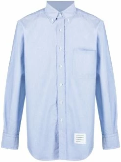 Thom Browne chest-pocket Oxford shirt