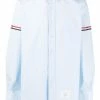 Thom Browne RWB-stripe long-sleeve shirt