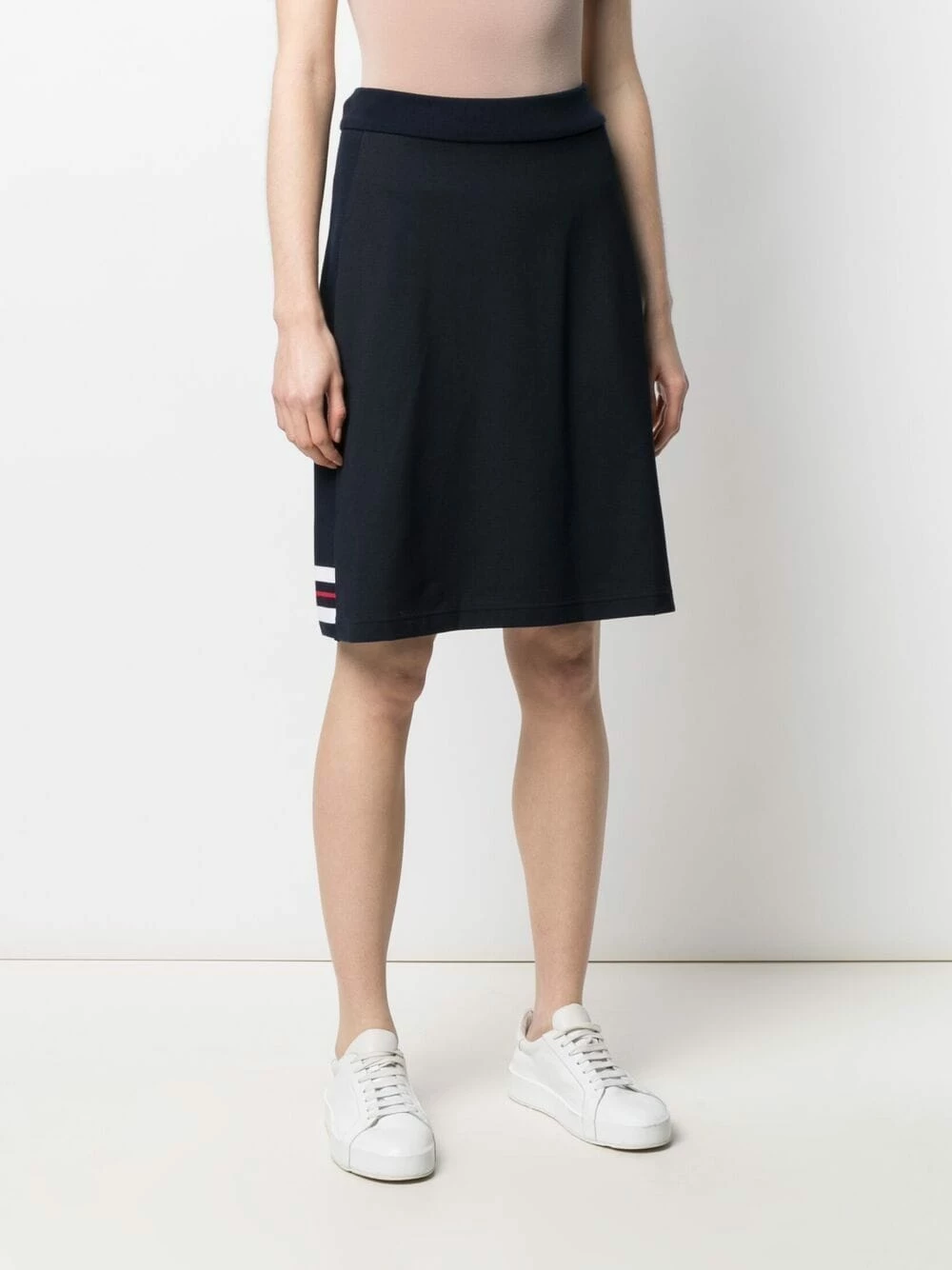 Thom Browne A line panel insert skirt a-line skirts of women 3 Thom Browne A-line panel-insert skirt