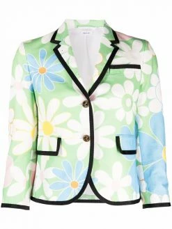 Thom Browne floral-print blazer