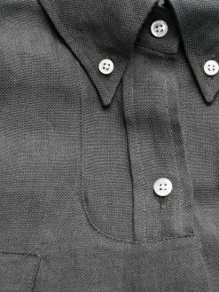 Thom Browne RWB stripe pleated shirtdress