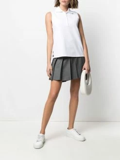 Thom Browne sleeveless polo shirt