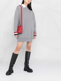 Thom Browne RWB stripe jumper dress