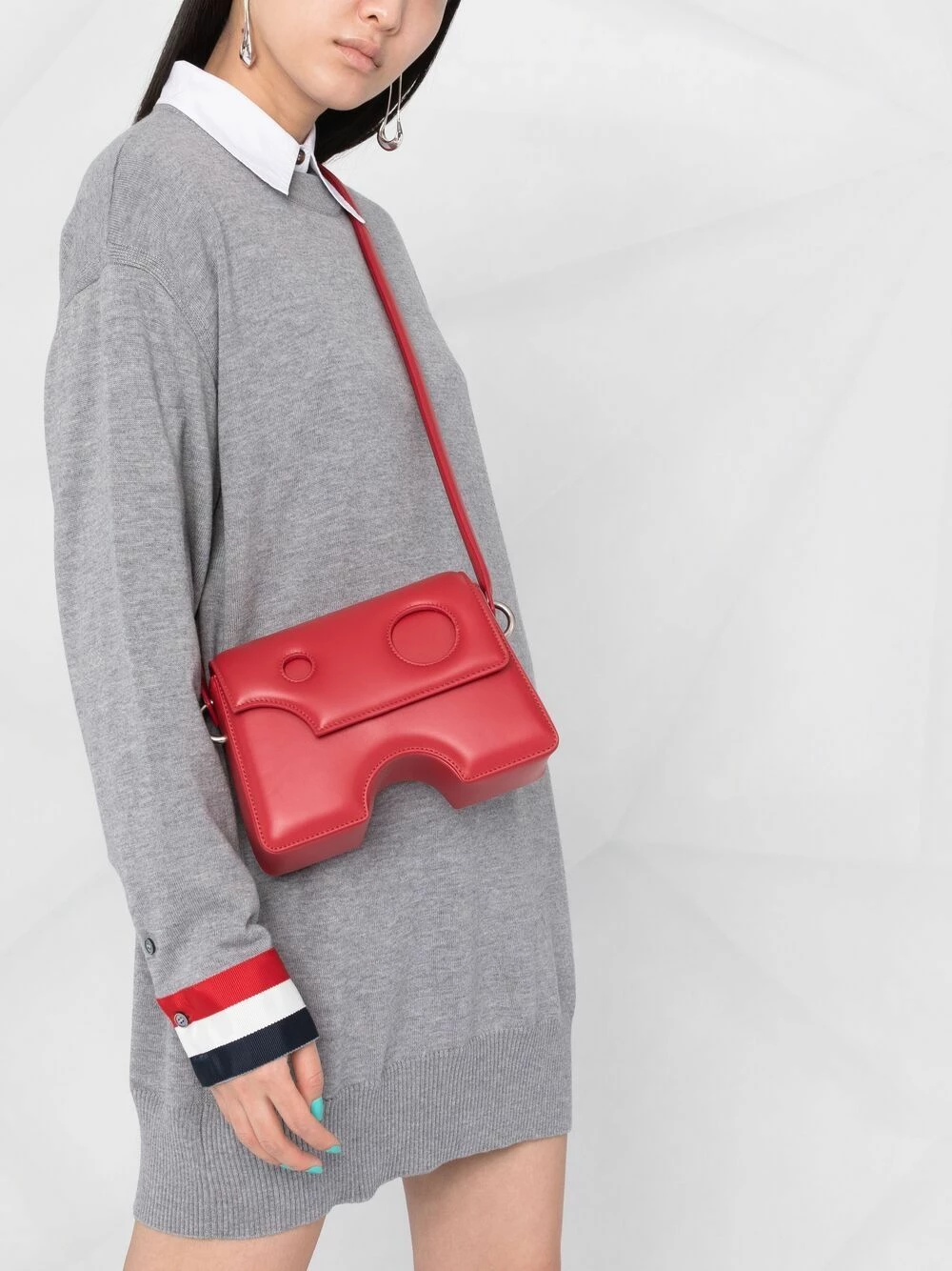 Thom Browne RWB stripe jumper dress day dresses of women 5 Thom Browne RWB stripe jumper dress