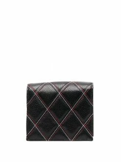 Thom Browne RWB-quilted cardholder