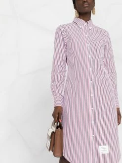 Thom Browne RWB-stripe shirtdress