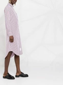 Thom Browne RWB-stripe shirtdress