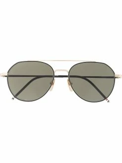 Thom Browne aviator-frame sunglasses