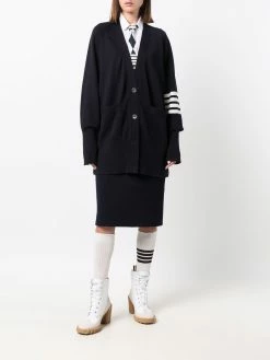 Thom Browne 4-Bar knee-length skirt