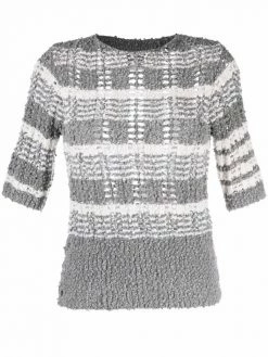 Thom Browne 4-Bar striped jumper