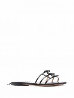 Thom Browne three-bow slide sandals