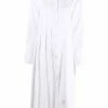 Thom Browne long-sleeve pleated shirtdress