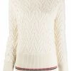 Thom Browne pointelle-knit merino jumper
