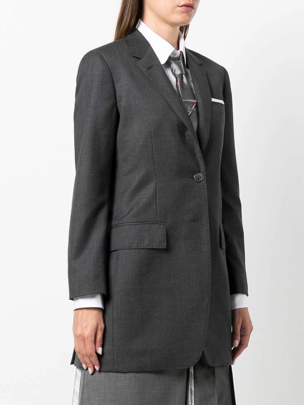 Thom Browne Elongated sport coat blazers of women 3 Thom Browne elongated sport coat