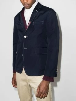 Thom Browne notched-lapels single-breasted blazer