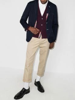 Thom Browne Notched lapels single breasted blazer blazers of men 9 Thom Browne notched-lapels single-breasted blazer