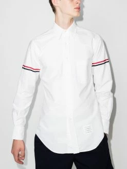 Thom Browne RWB long-sleeve shirt