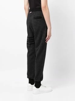 Thom Browne Houndstooth pattern track pants sweatpants of men 10 Thom Browne houndstooth-pattern track pants