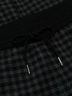 Thom Browne Houndstooth pattern track pants sweatpants of men 12 Thom Browne houndstooth-pattern track pants