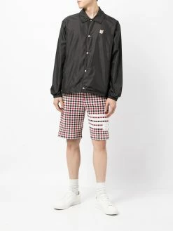 Thom Browne 4-Bar stripe checked shorts
