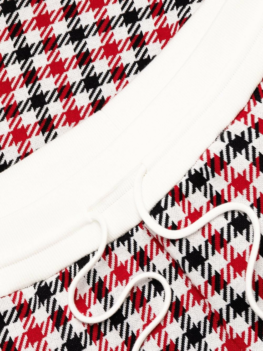 Thom Browne 4 Bar stripe checked shorts track & running shorts of men 7 Thom Browne 4-Bar stripe checked shorts