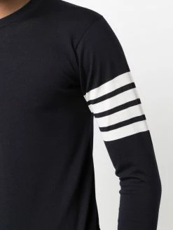 Thom Browne 4-Bar crew-neck jumper