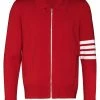 Thom Browne 4-Bar stripe zip-up bomber jacket