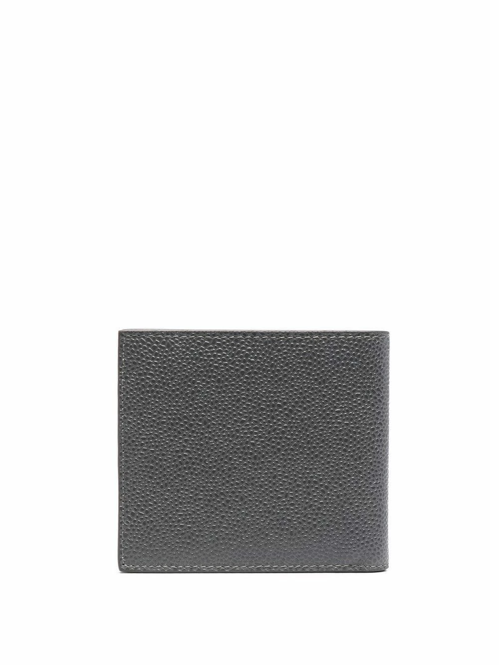 Thom Browne Grained bi fold wallet wallets & billfolds of men 2 Thom Browne grained bi-fold wallet