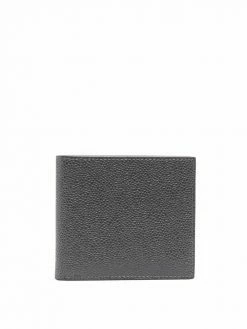 Thom Browne grained bi-fold wallet